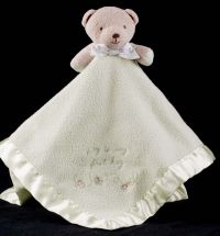 Carters Teddy Bear Joy is My First Hug Plush Lovey Security Blanket